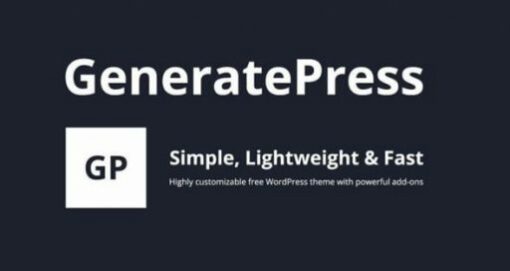 GeneratePress Premium 2.3.2 1