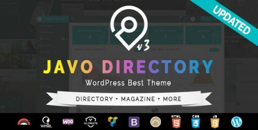 Javo | Directory WordPress Theme 5.12.0 1