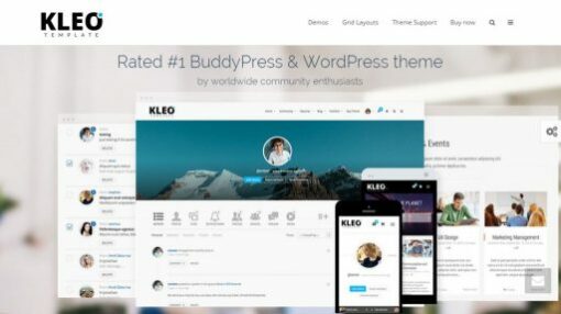 KLEO | Pro Community Focused, Multi-Purpose BuddyPress Theme 5.2.0 1