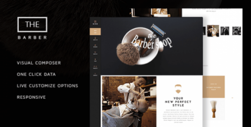 The Barber Shop – One Page Theme For Hair Salon 1.8.2 1