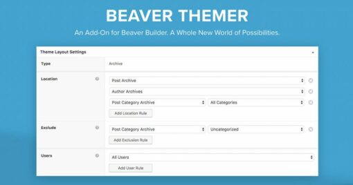 Beaver Themer WordPress Plugin 1.4.10 1