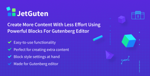 JetGuten – Blocks Set Addon for Gutenberg Editor 1.1.2 1
