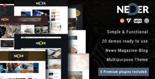 Neder – WordPress News Magazine and Blog Theme 1.0 1