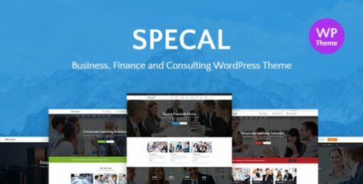 Specal – Financial, Consulting WordPress Theme 1.8 1