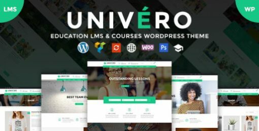 Univero – Education LMS & Courses WordPress Theme 1.11 1