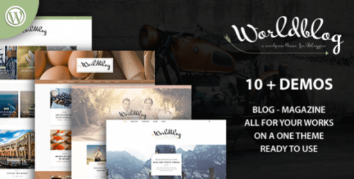 Worldblog – WordPress Blog and Magazine Theme 1.0 1