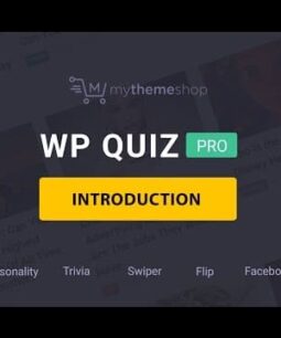 MyThemeShop – WP Quiz Pro 2.1.11