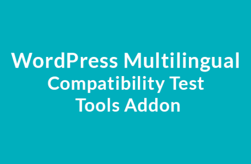 WPML Compatibility Test Tools Addon 1.0.1 1
