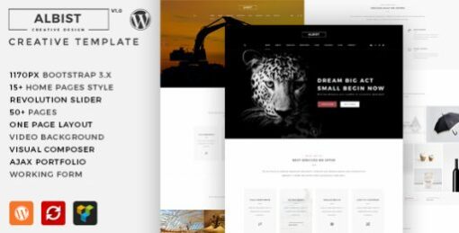 ALBIST – Creative Multipurpose WordPress Theme 1.0 1
