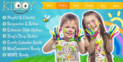 Kiddy – Children WordPress Theme 2.0.1 1