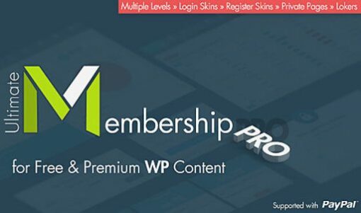 Ultimate Membership Pro WordPress Plugin 12.4 1
