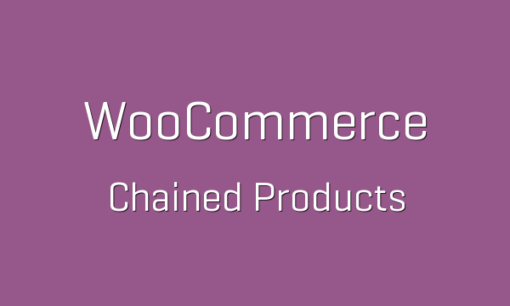 WooCommerce Chained Products 3.4.0 1