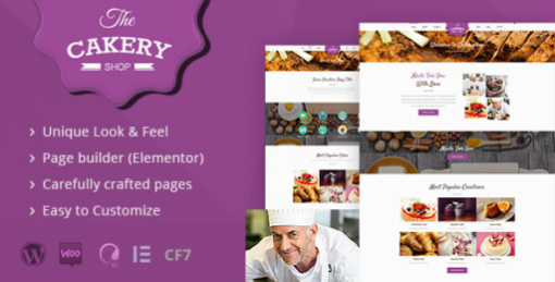 Cakeryshop – Cake Bakery WordPress Theme 2.2 1