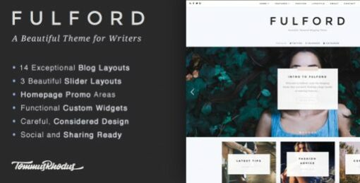 Fulford – Responsive WordPress Blogging Theme 1.0.9 1