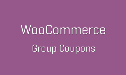 WooCommerce Group Coupons 2.6.0 1