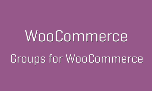 WooCommerce Groups 2.8.0 1