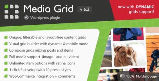 Media Grid – WordPress Responsive Portfolio 7.7.1 1