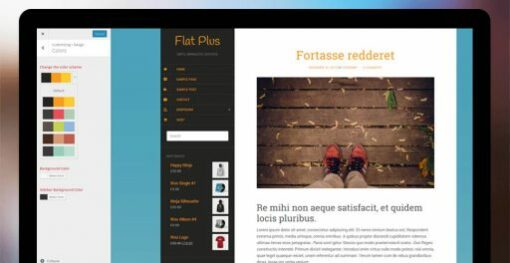 Flat Plus WordPress Theme 1.0.0 1