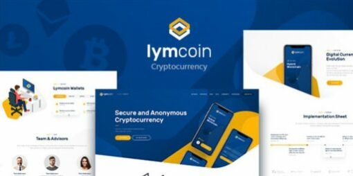 Lymcoin | Cryptocurrency & ICO WordPress Theme 1.3.8 1