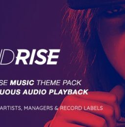 SoundRise – Tema para Artistas, Produtores e Gravadoras 1.6