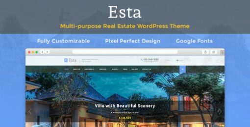 Esta – Responsive Real Estate WordPress Theme 3.1.5 1