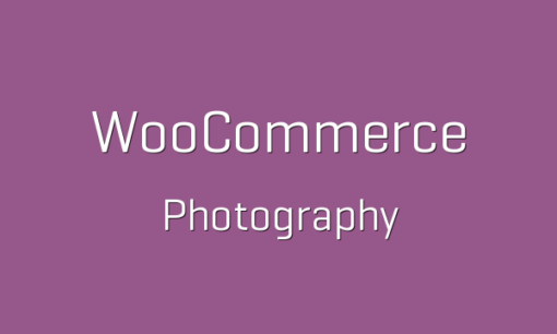 WooCommerce Photography 1.2.1 1
