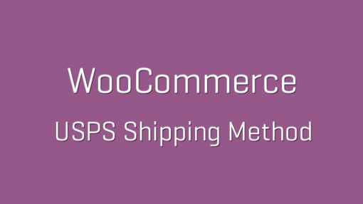 WooCommerce USPS Shipping Method 4.8.3 1