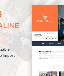 Tema Adrenaline para WordPress 2.3.0