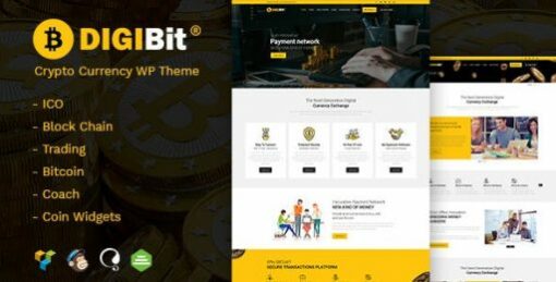 DigiBit – Cryptocurrency Mining WordPress Theme 2.2 1