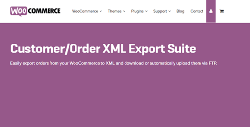 Woocommerce Customer/Order XML Export Suite 2.6.3 1