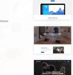 Milton | Tema WordPress criativo e multifuncional 1.2.3