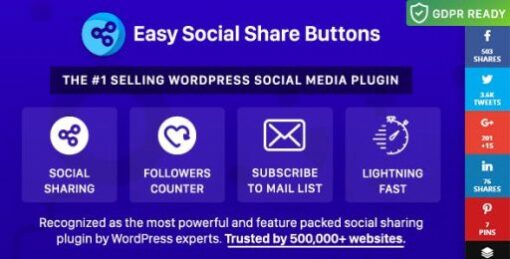 Easy Social Share Buttons for WordPress 9.6 1
