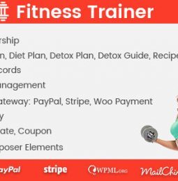 Fitness Trainer – Training Membership Plugin 1.7.1