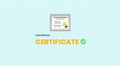 LearnPress Certificates Add-on 4.0.9 1