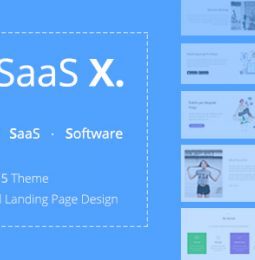 TheSaaS X – Tema WordPress responsivo para SaaS, startups e negócios 1.1.5