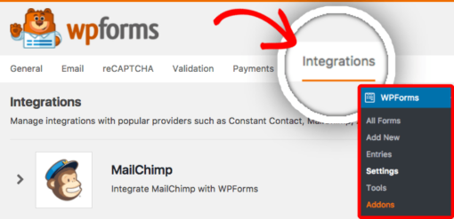 WPForms MailChimp Addon 2.3.0 1