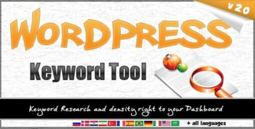 WordPress Keyword Tool – Keyword research 2.3.3 1