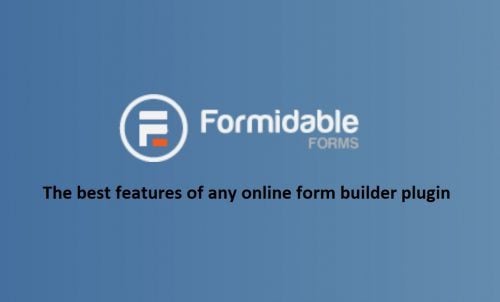Formidable Forms Pro – WordPress Form Builder 6.6 1