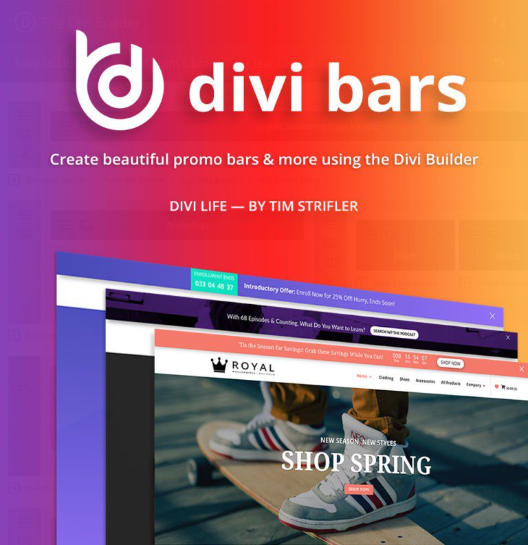 Divi Bars – DiviLife 1.8.7.9 1