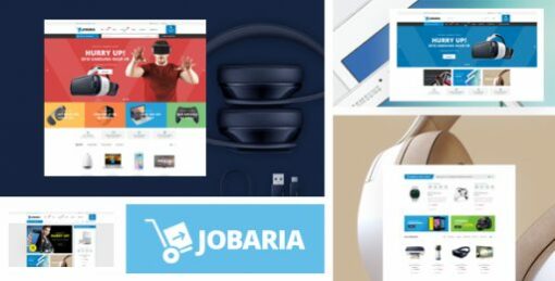 Jobaria – Technology WordPress Theme 1.0.8 1