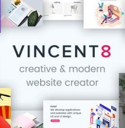 Vincent Eight | Tema WordPress responsivo e multifuncional 1.24