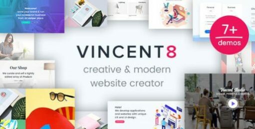 Vincent Eight | Responsive Multipurpose WordPress Theme 1.24 1