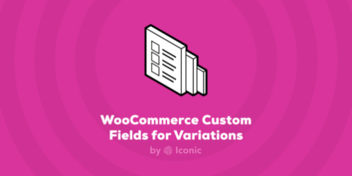 WooCommerce Custom Fields for Variations 1.6.2 1