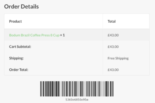 WooCommerce Order Barcodes 1.7.2 1