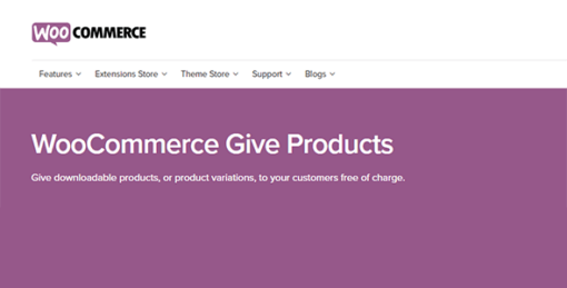 WooCommerce Give Products 1.2.1 1