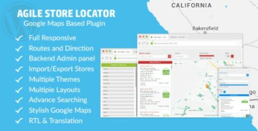 Agile Store Locator (Google Maps) For WordPress 4.10.5 1