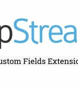 UpStream Custom Fields Extension 1.10.4