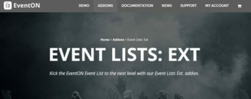 EventOn Events Lists Extended Add-on 1.0.2 1