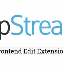 UpStream Frontend Edit Extension 1.18.8