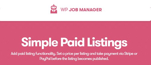 WP Job Manager Simple Paid Listings 2.0.1 1